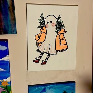 Cute Ghost Painting